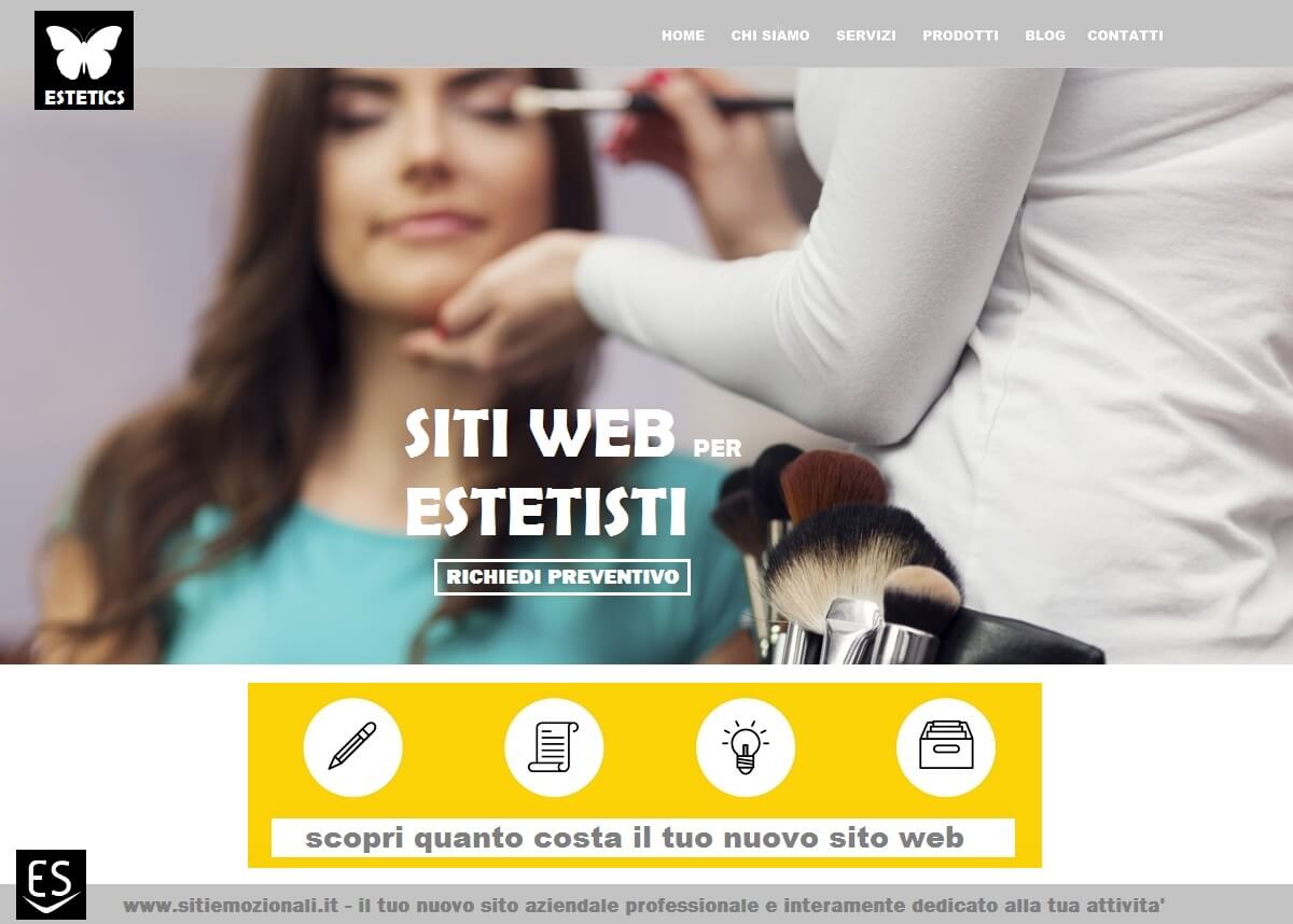 Realizzazione siti web Milano per centri estetici