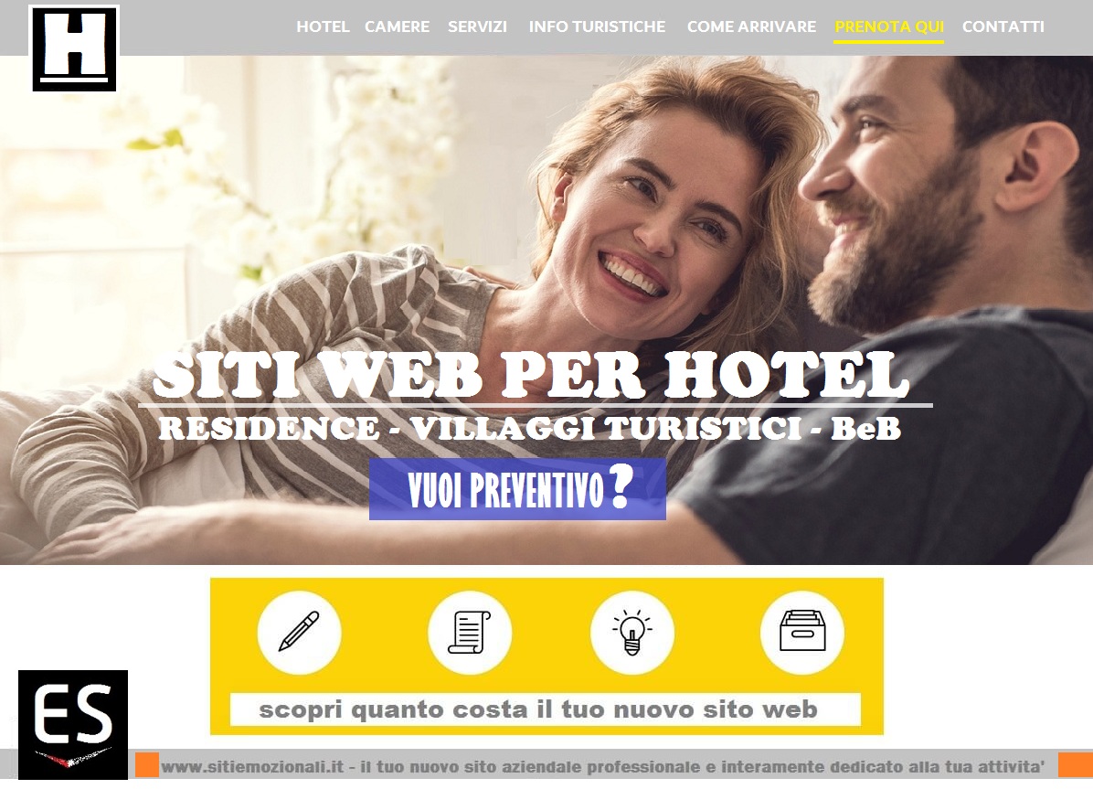 realizzazione siti web per hotel Milano