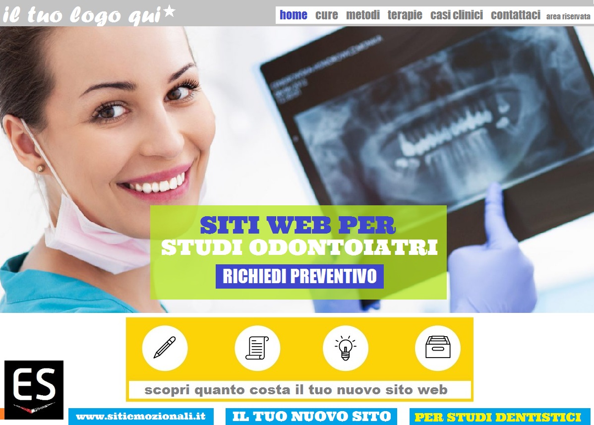 Realizzazione siti web per dentisti